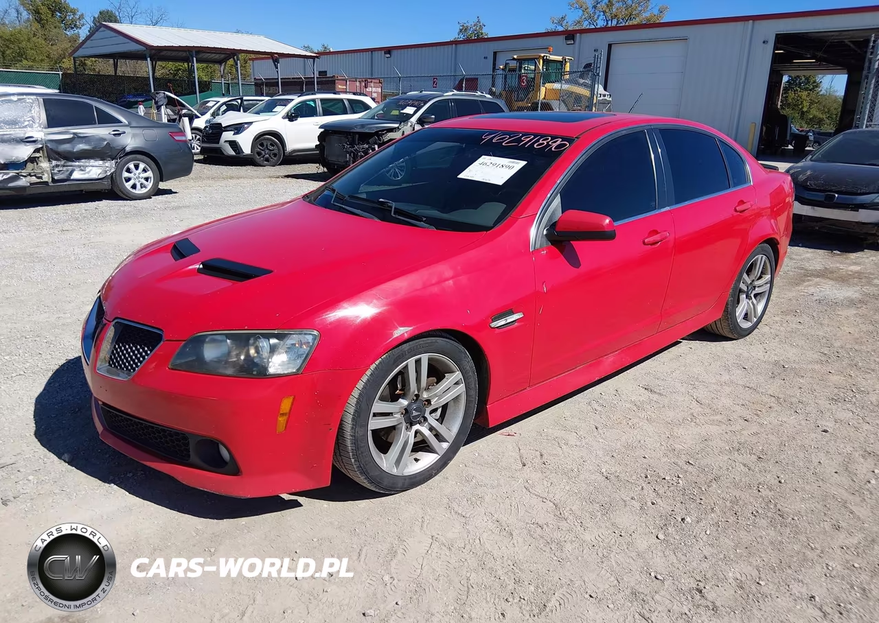 2009 Pontiac G8 VIN:6G2ER57789L218959 - 2
