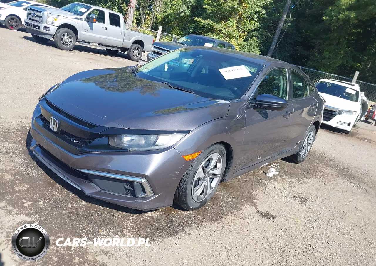 2019 Honda Civic Lx VIN:2HGFC2F61KH554723 - 2