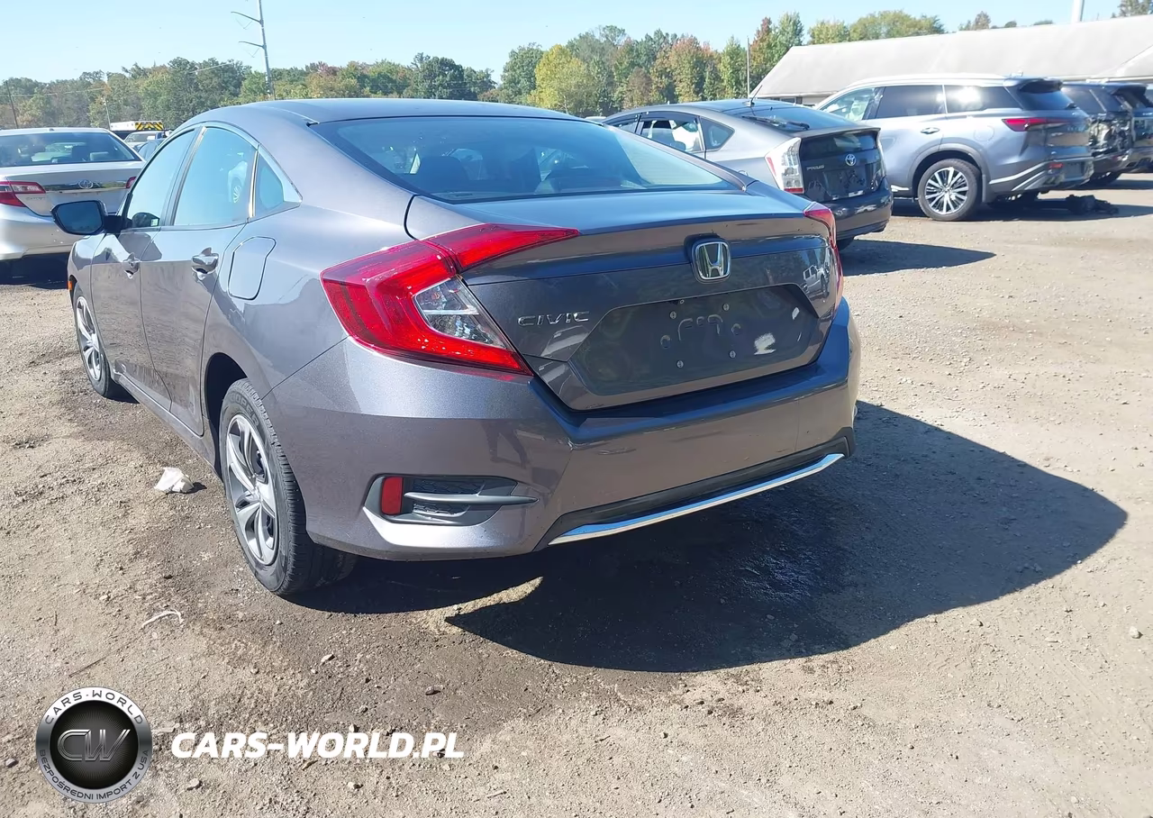 2019 Honda Civic Lx VIN:2HGFC2F61KH554723 - 3