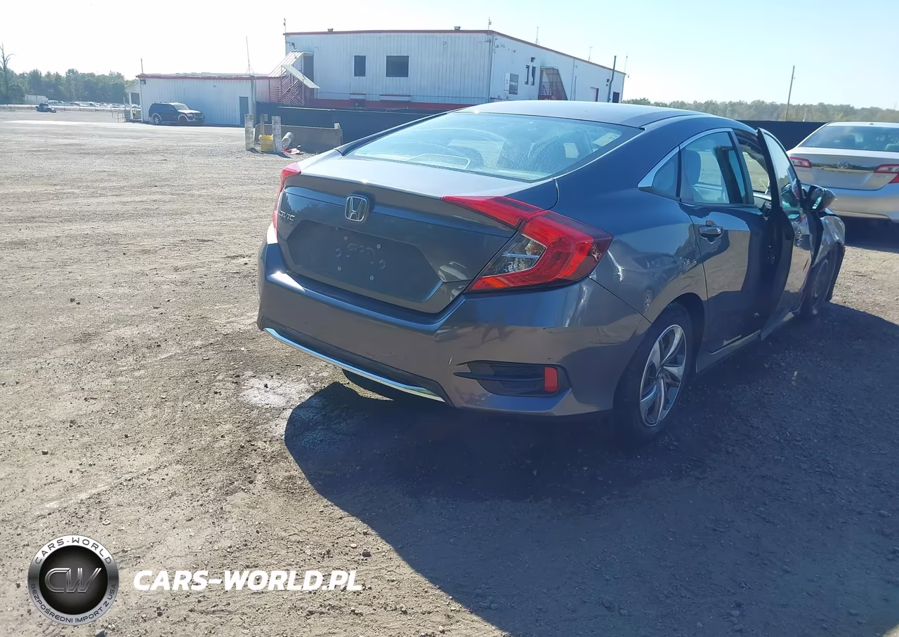2019 Honda Civic Lx VIN:2HGFC2F61KH554723 - 4