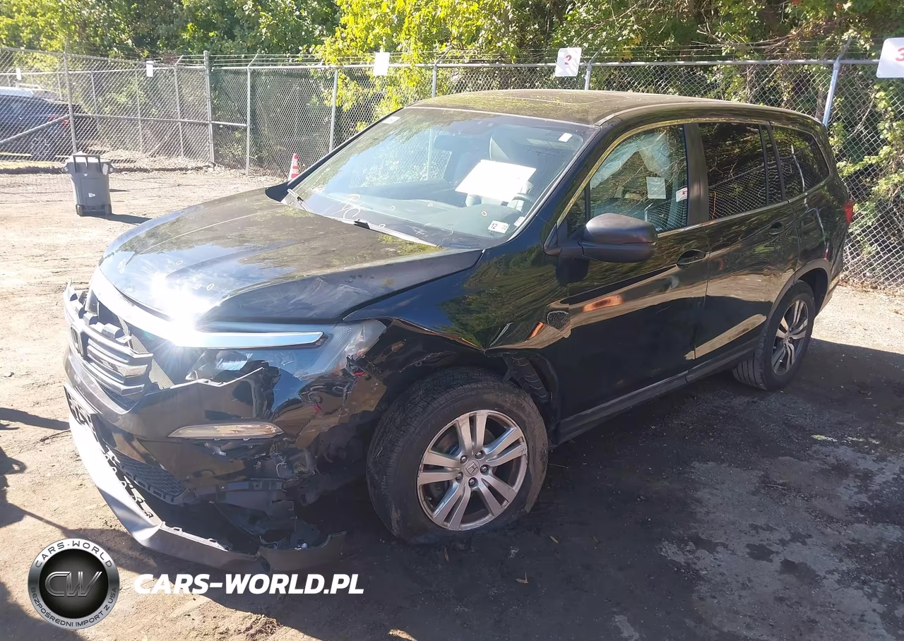 2018 Honda Pilot Ex-L VIN:5FNYF6H57JB008426 - 2