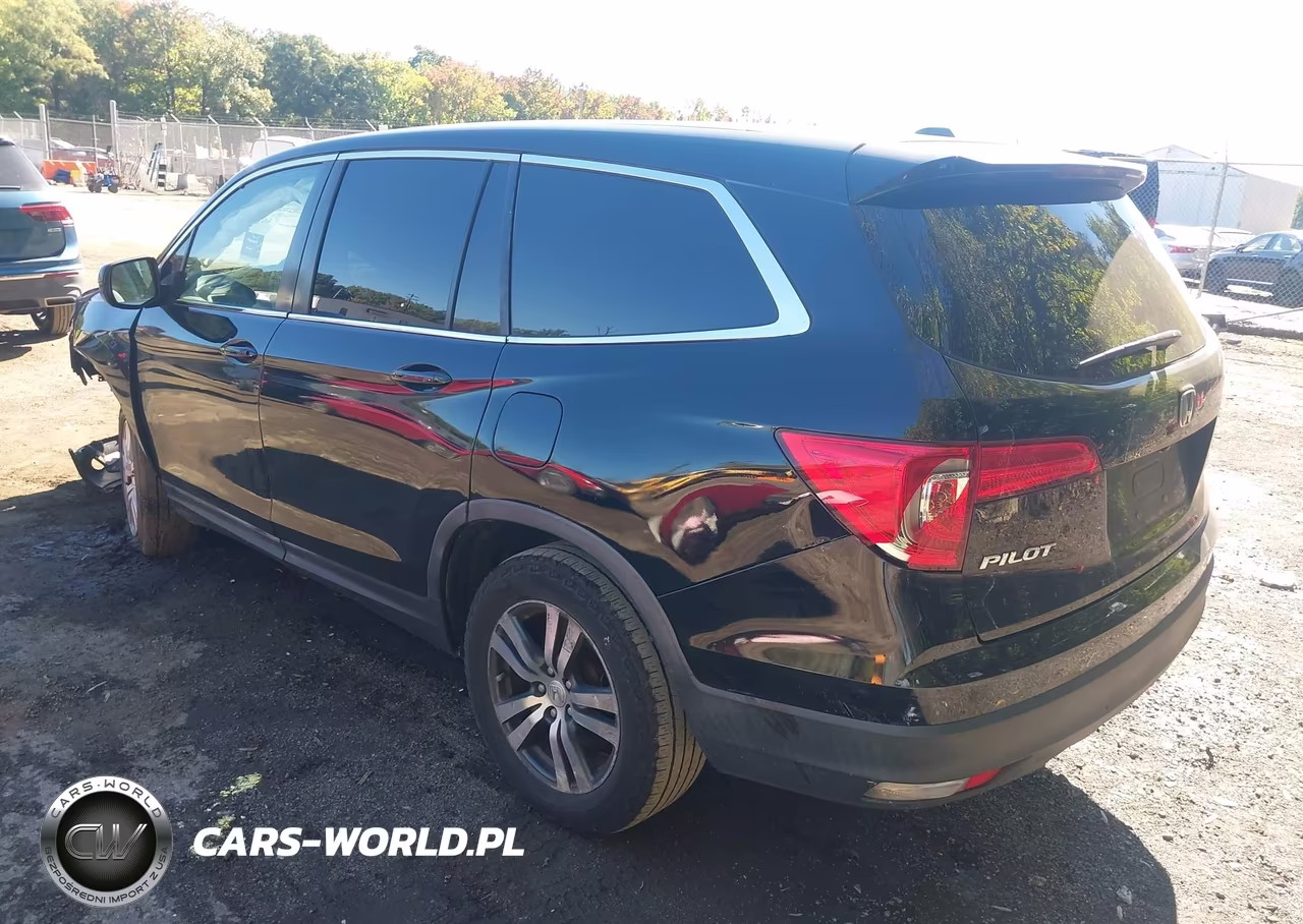 2018 Honda Pilot Ex-L VIN:5FNYF6H57JB008426 - 3