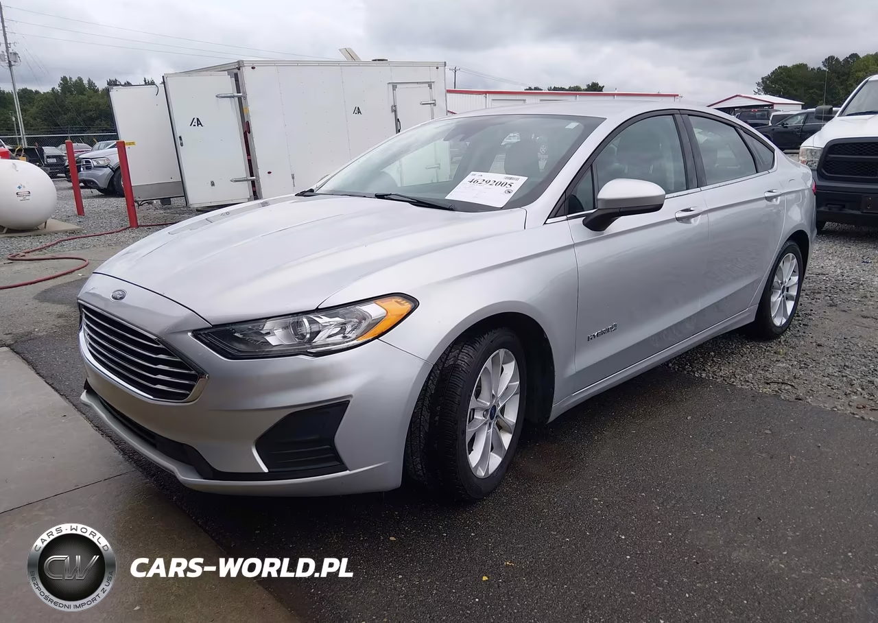 2019 Ford Fusion Hybrid Se VIN:3FA6P0LUXKR274349 - 2