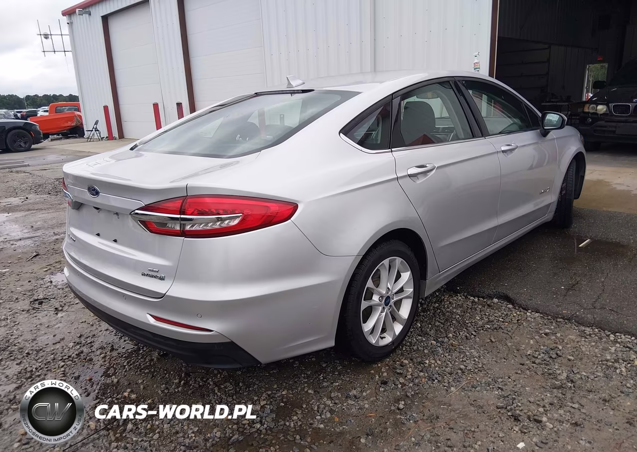 2019 Ford Fusion Hybrid Se VIN:3FA6P0LUXKR274349 - 4