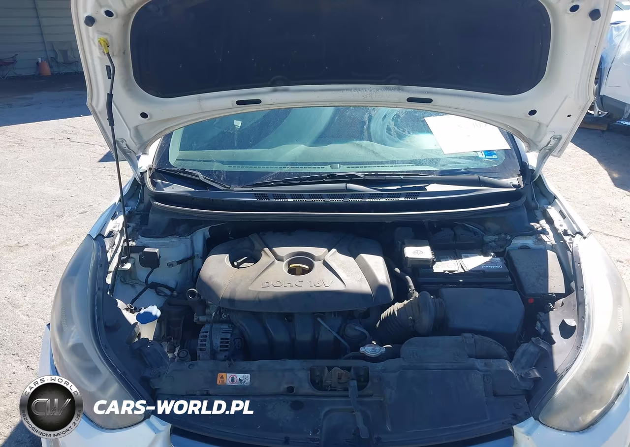 2014 Hyundai Elantra Limited VIN:5NPDH4AE3EH495221 - 10