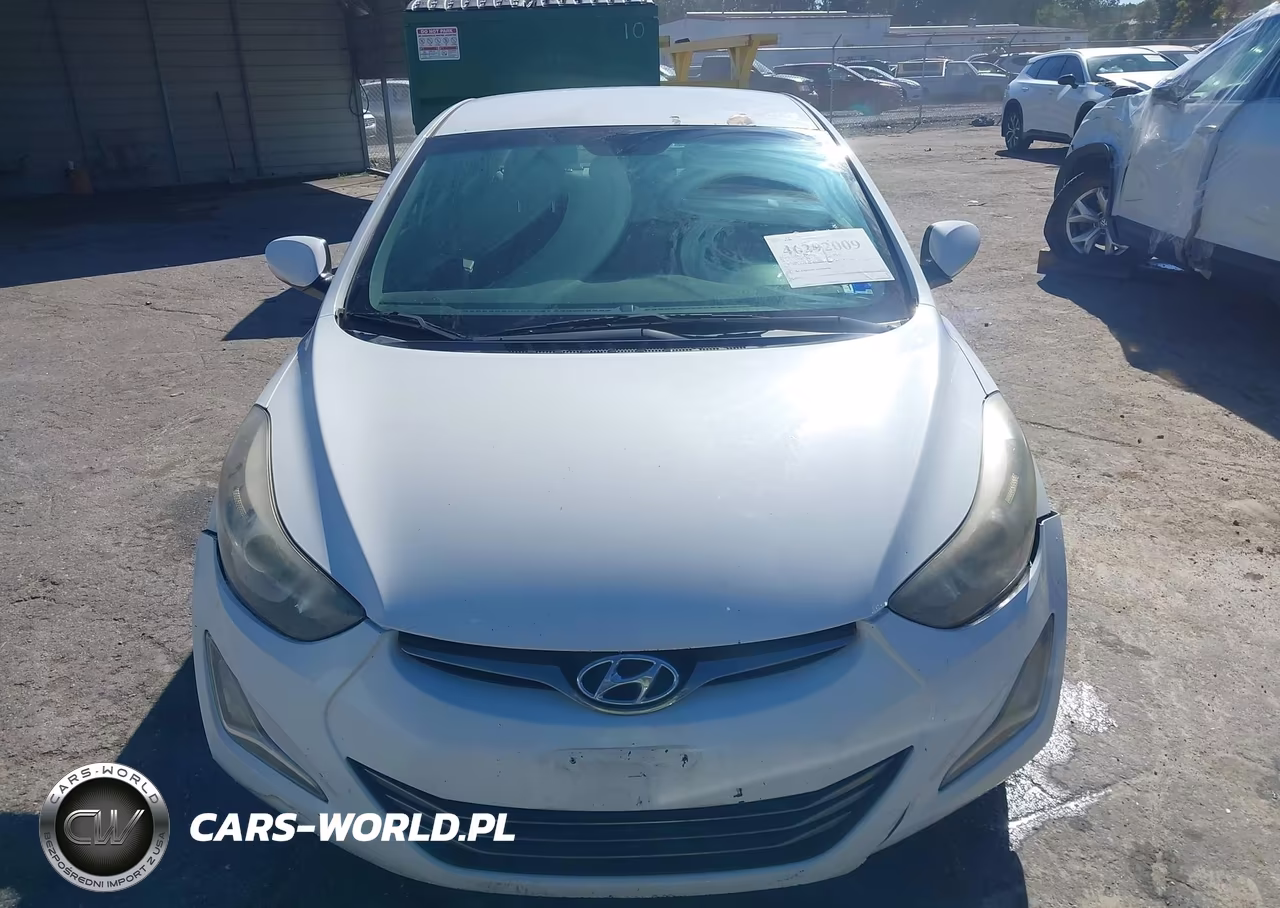 2014 Hyundai Elantra Limited VIN:5NPDH4AE3EH495221 - 12