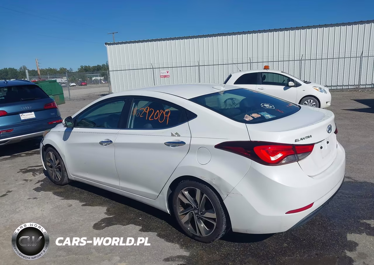2014 Hyundai Elantra Limited VIN:5NPDH4AE3EH495221 - 14