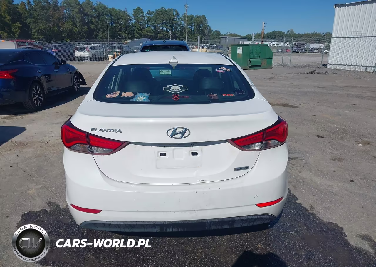 2014 Hyundai Elantra Limited VIN:5NPDH4AE3EH495221 - 16