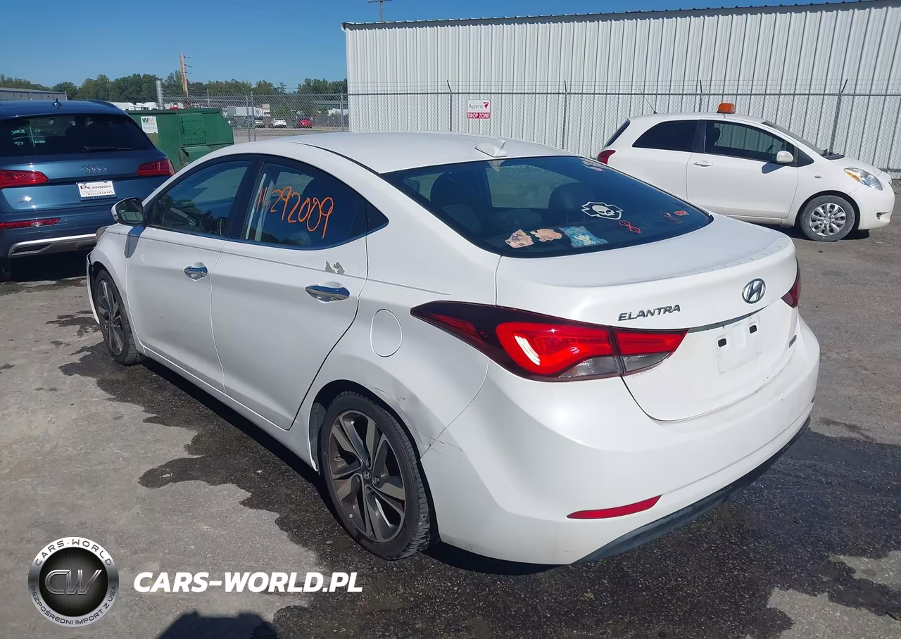 2014 Hyundai Elantra Limited VIN:5NPDH4AE3EH495221 - 6