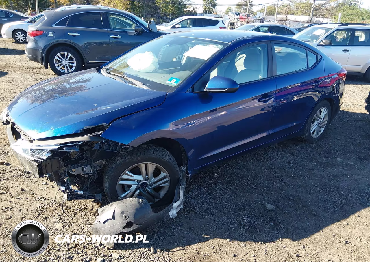 2020 Hyundai Elantra Sel VIN:5NPD84LF2LH576813 - 2
