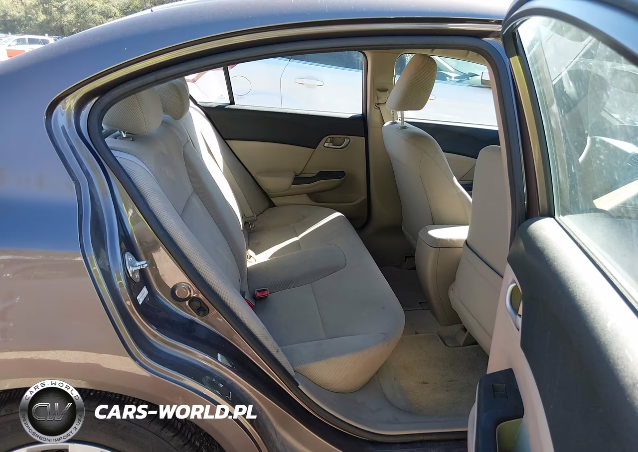 2012 Honda Civic Lx VIN:19XFB2F55CE021179 - 8