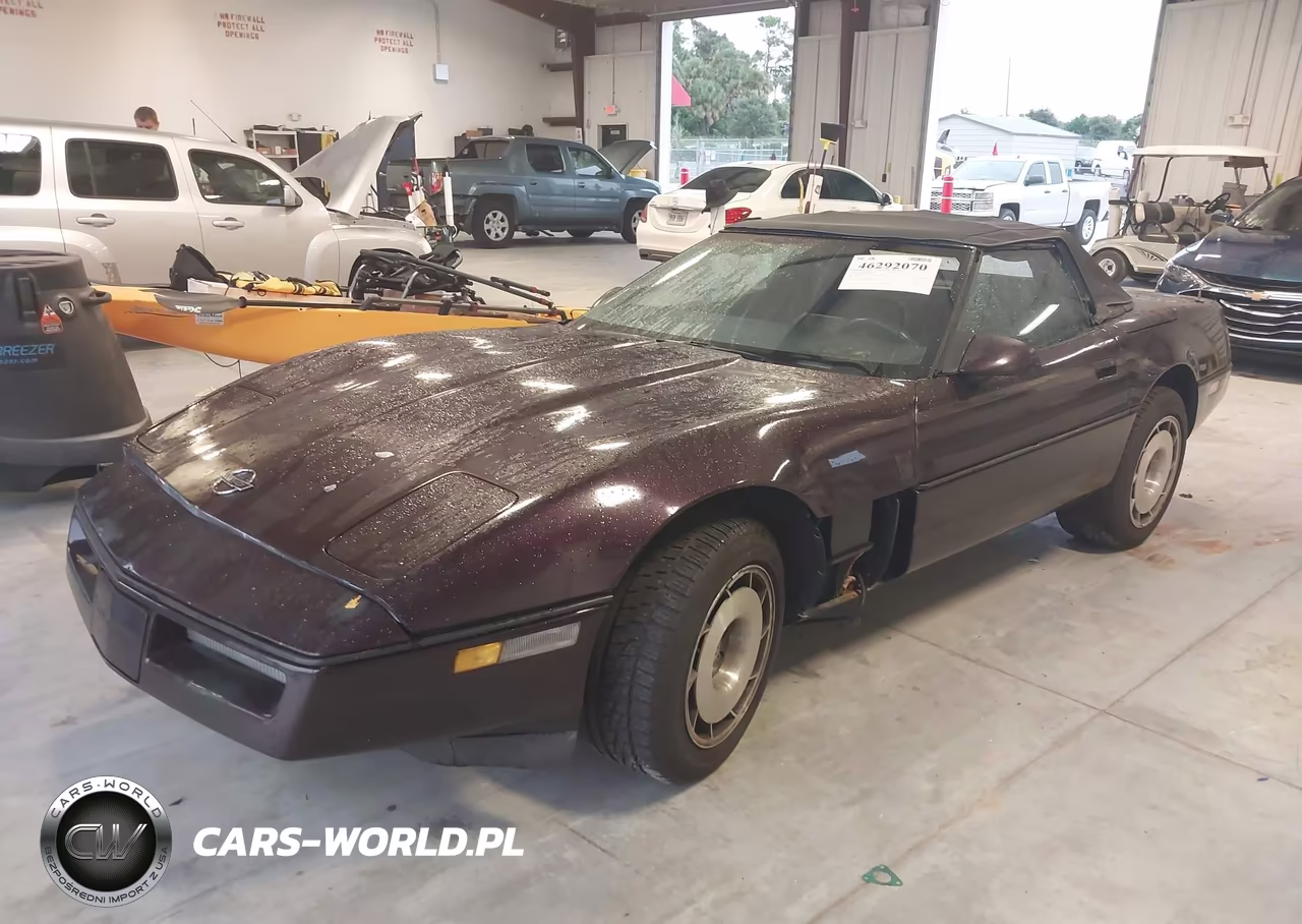 1987 Chevrolet Corvette VIN:1G1YY3183H5119234 - 2