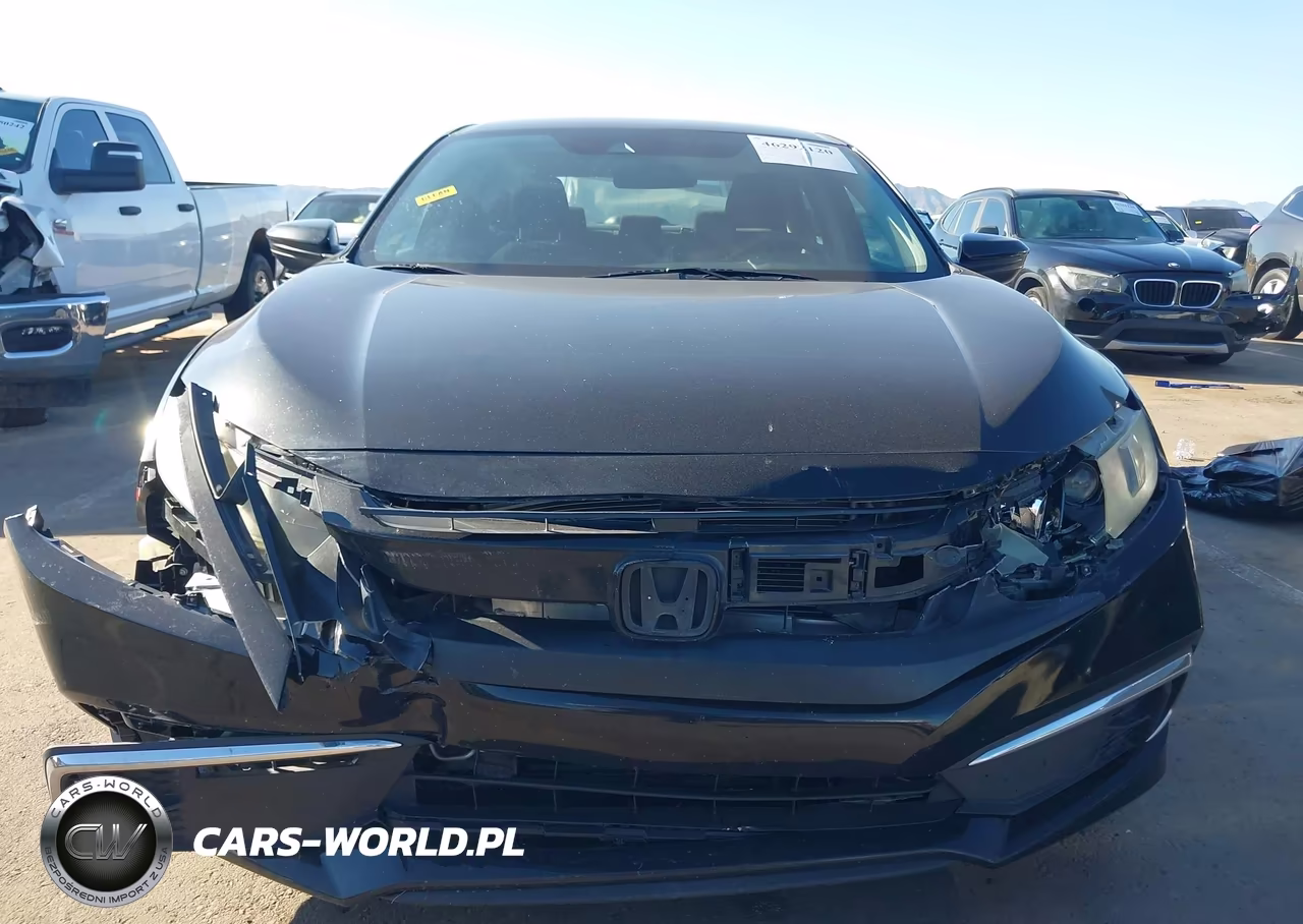 2019 Honda Civic Lx VIN:19XFC2F61KE028201 - 12