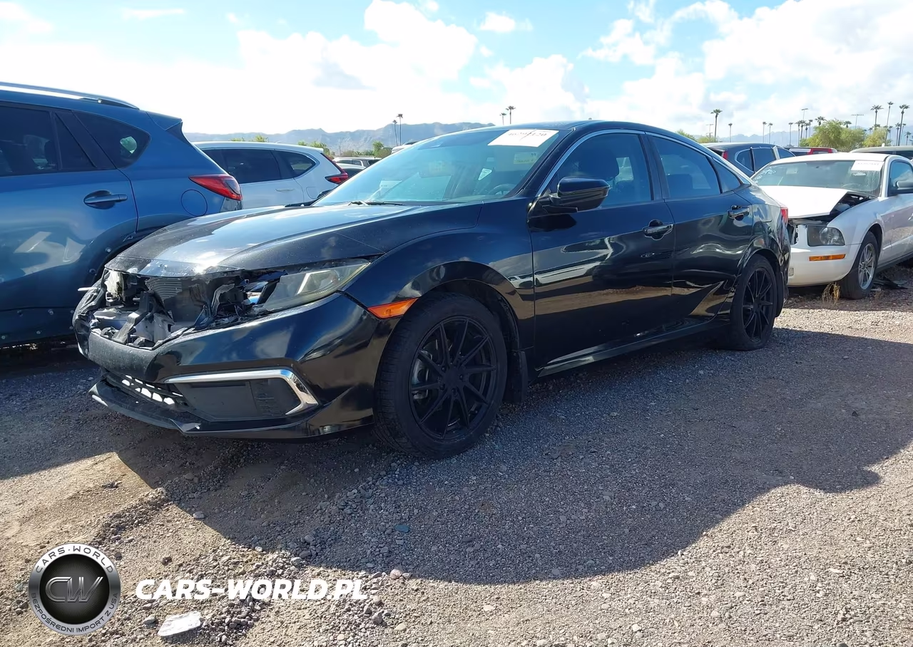 2019 Honda Civic Lx VIN:19XFC2F61KE028201 - 2