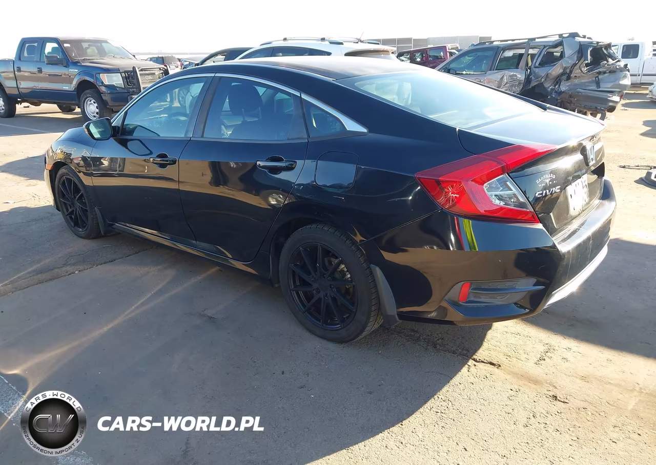 2019 Honda Civic Lx VIN:19XFC2F61KE028201 - 3
