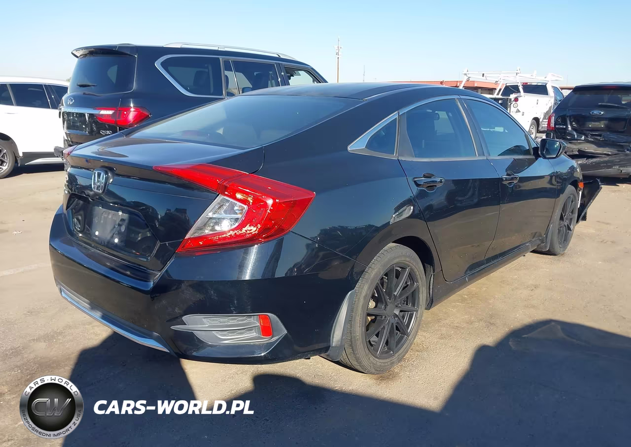 2019 Honda Civic Lx VIN:19XFC2F61KE028201 - 4