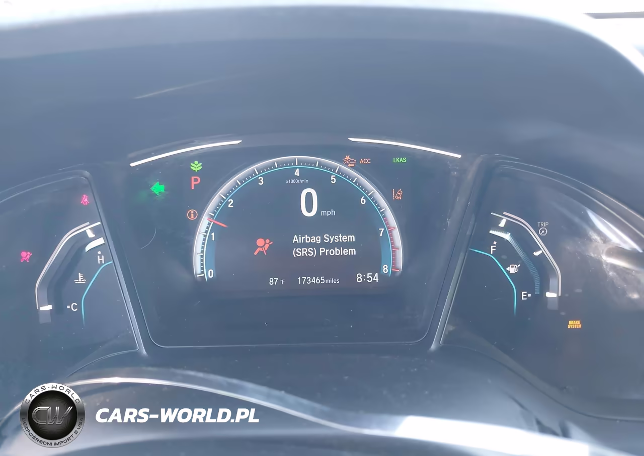 2019 Honda Civic Lx VIN:19XFC2F61KE028201 - 7