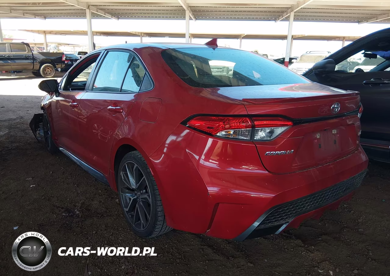 2020 Toyota Corolla Se VIN:5YFS4RCE1LP022785 - 3