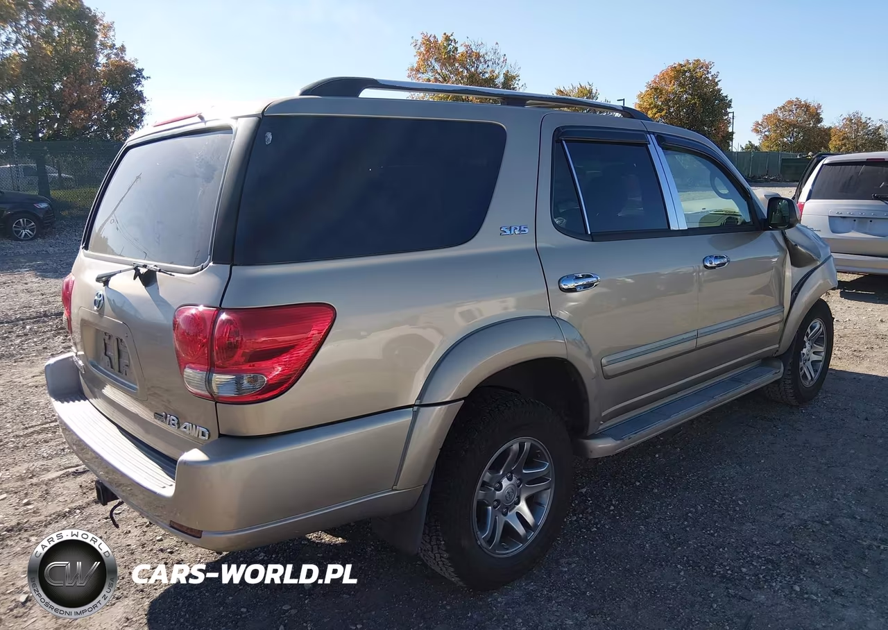 2007 Toyota Sequoia Sr5 V8 VIN:5TDBT44A97S284603 - 4