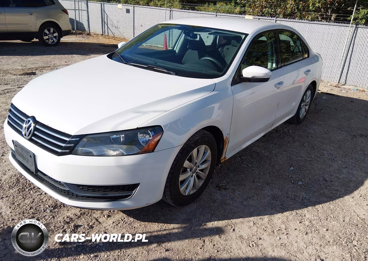2013 Volkswagen Passat 2.5L S VIN:1VWAH7A36DC056315 - 2