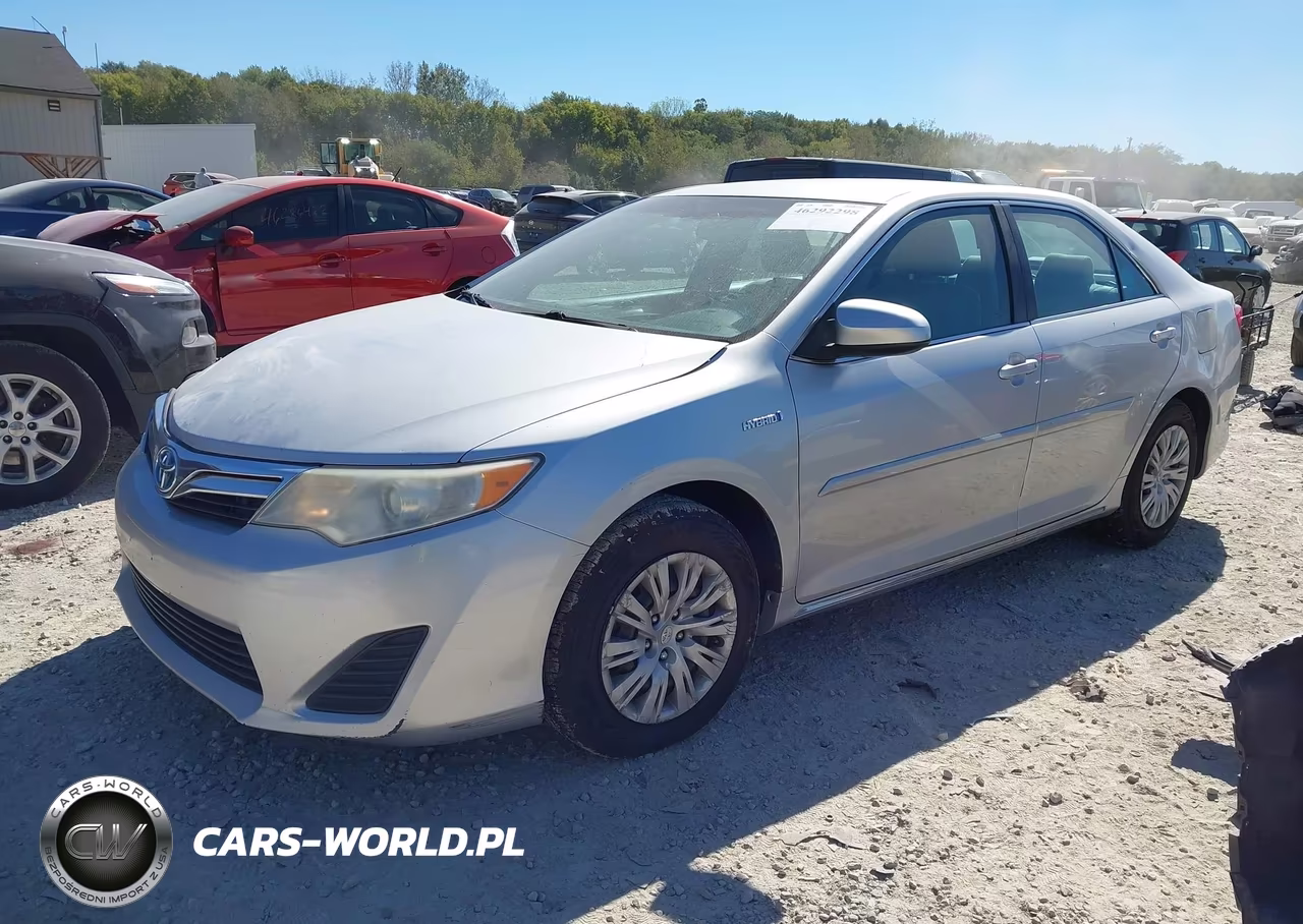 2012 Toyota Camry Hybrid Le VIN:4T1BD1FKXCU060338 - 2