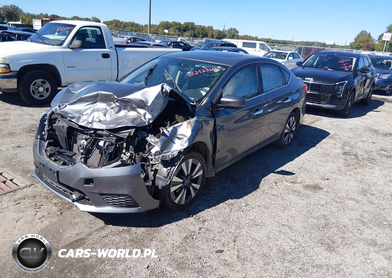 2019 Nissan Sentra Sv VIN:3N1AB7AP9KY438174 - 2