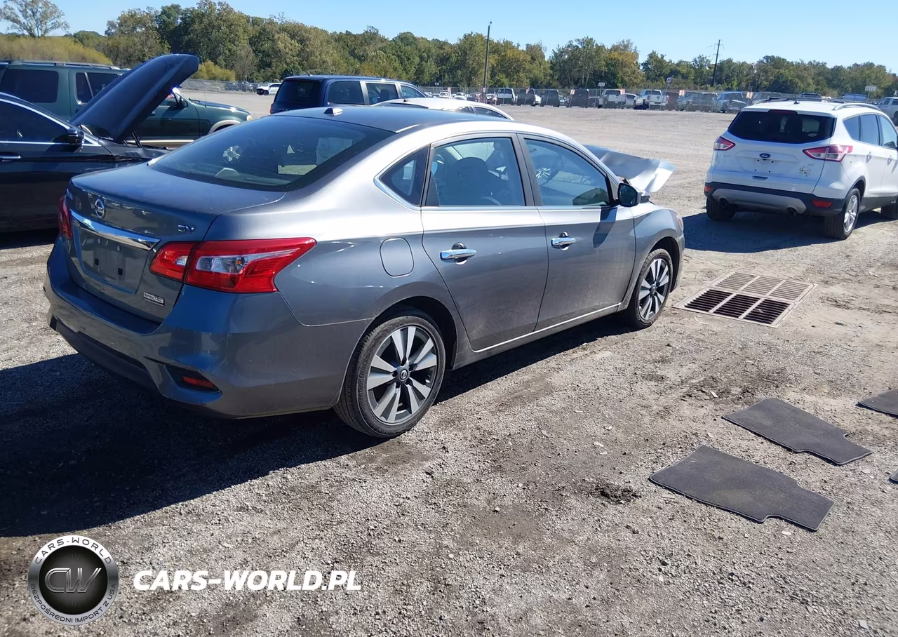 2019 Nissan Sentra Sv VIN:3N1AB7AP9KY438174 - 4
