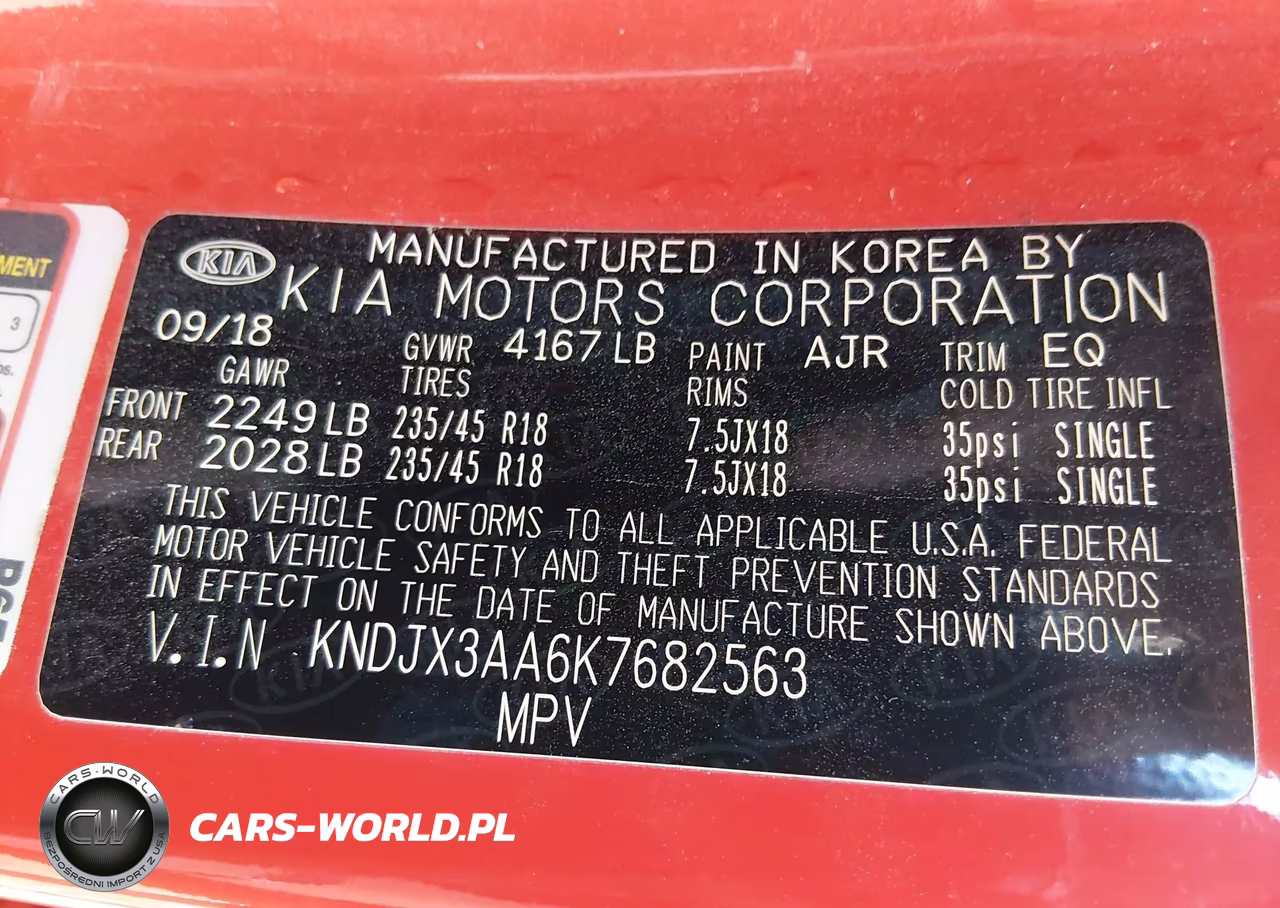 2019 Kia Soul ! VIN:KNDJX3AA6K7682563 - 9