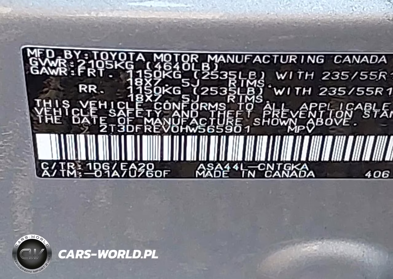 2017 Toyota Rav4 Platinum VIN:2T3DFREV0HW565901 - 9