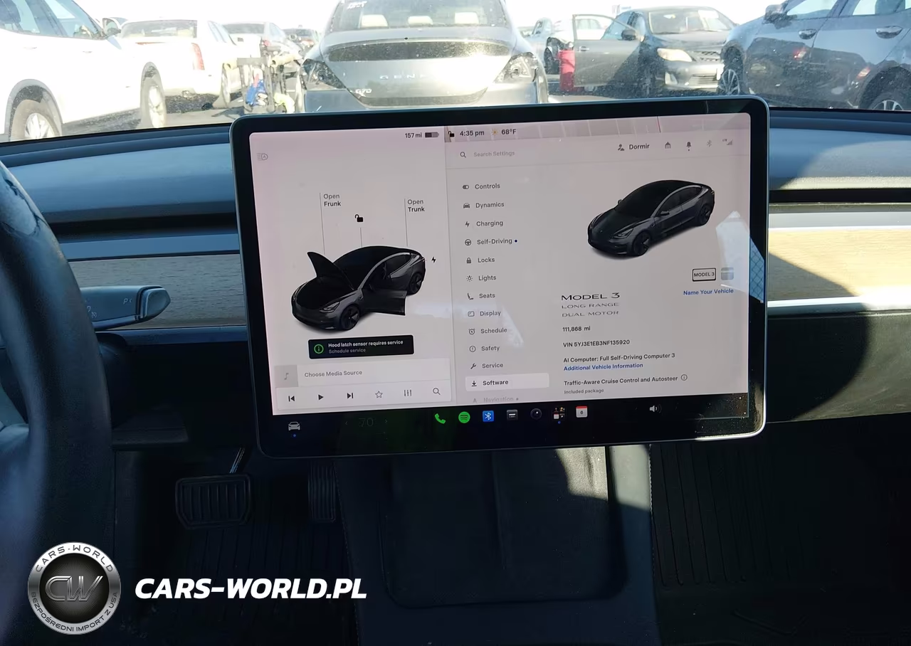 2022 Tesla Model 3 Long Range Dual Motor All-Wheel Drive VIN:5YJ3E1EB3NF135920 - 19