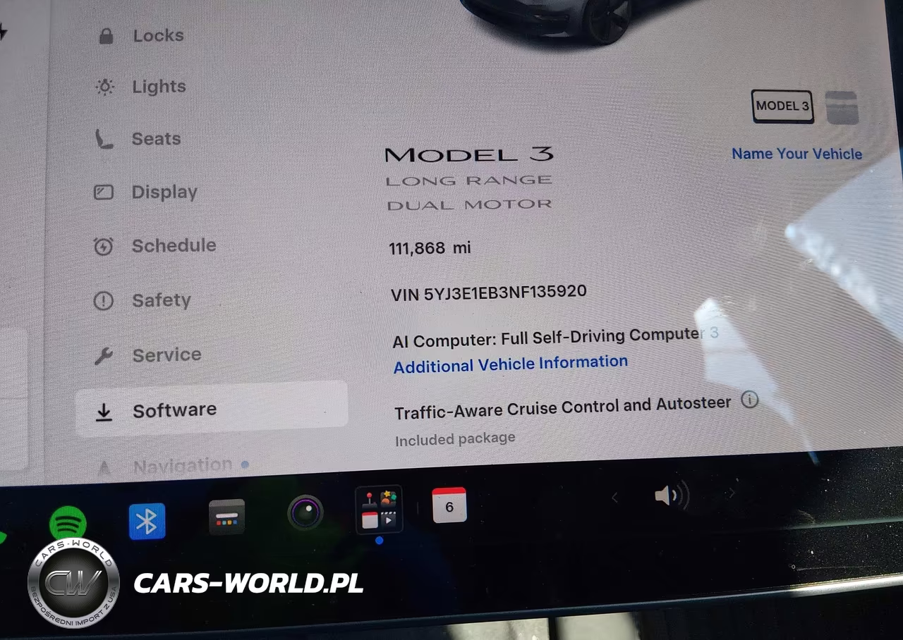 2022 Tesla Model 3 Long Range Dual Motor All-Wheel Drive VIN:5YJ3E1EB3NF135920 - 7