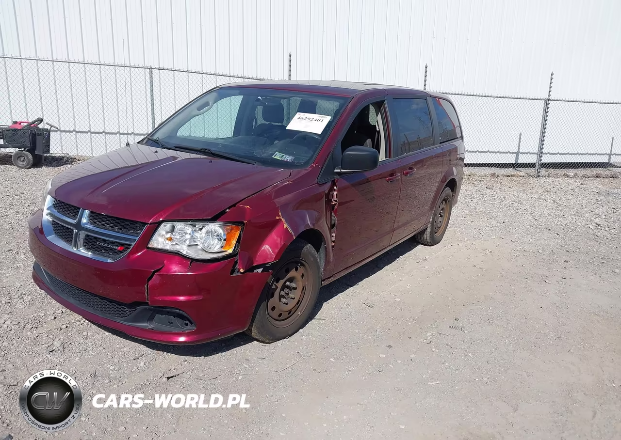 2018 Dodge Grand Caravan Se VIN:2C4RDGBG6JR136817 - 2