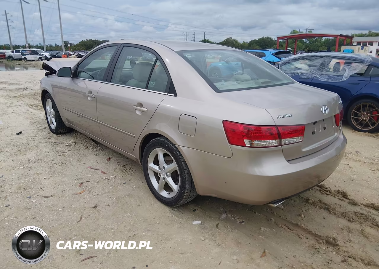 2007 Hyundai Sonata Limited-Se V6 VIN:5NPEU46F77H204787 - 3