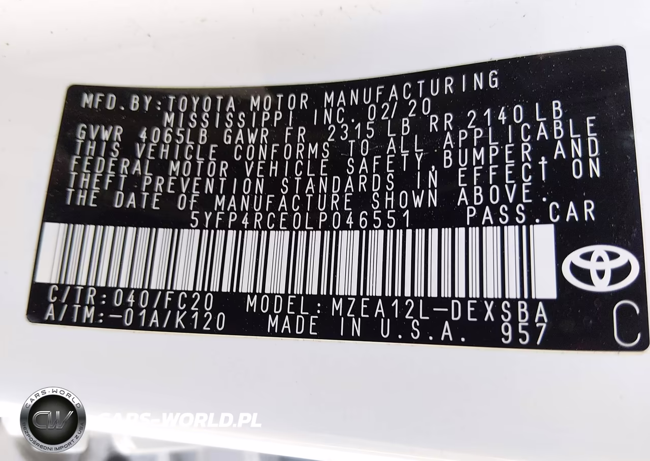 2020 Toyota Corolla Se VIN:5YFP4RCE0LP046551 - 9