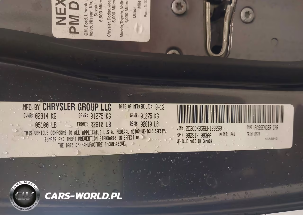 2014 Dodge Charger Se VIN:2C3CDXBG6EH129260 - 9