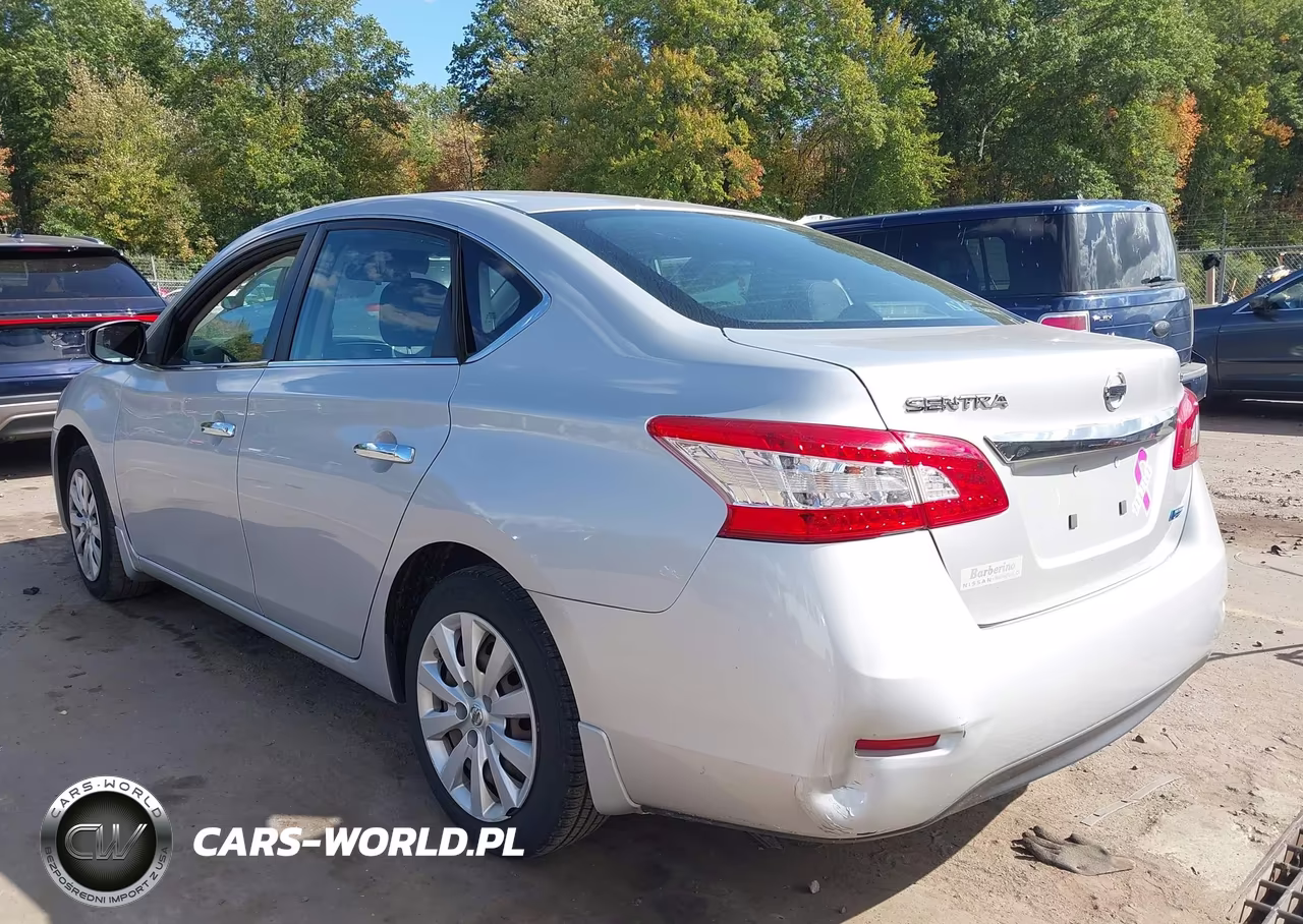 2014 Nissan Sentra Sv VIN:3N1AB7AP5EY335239 - 3