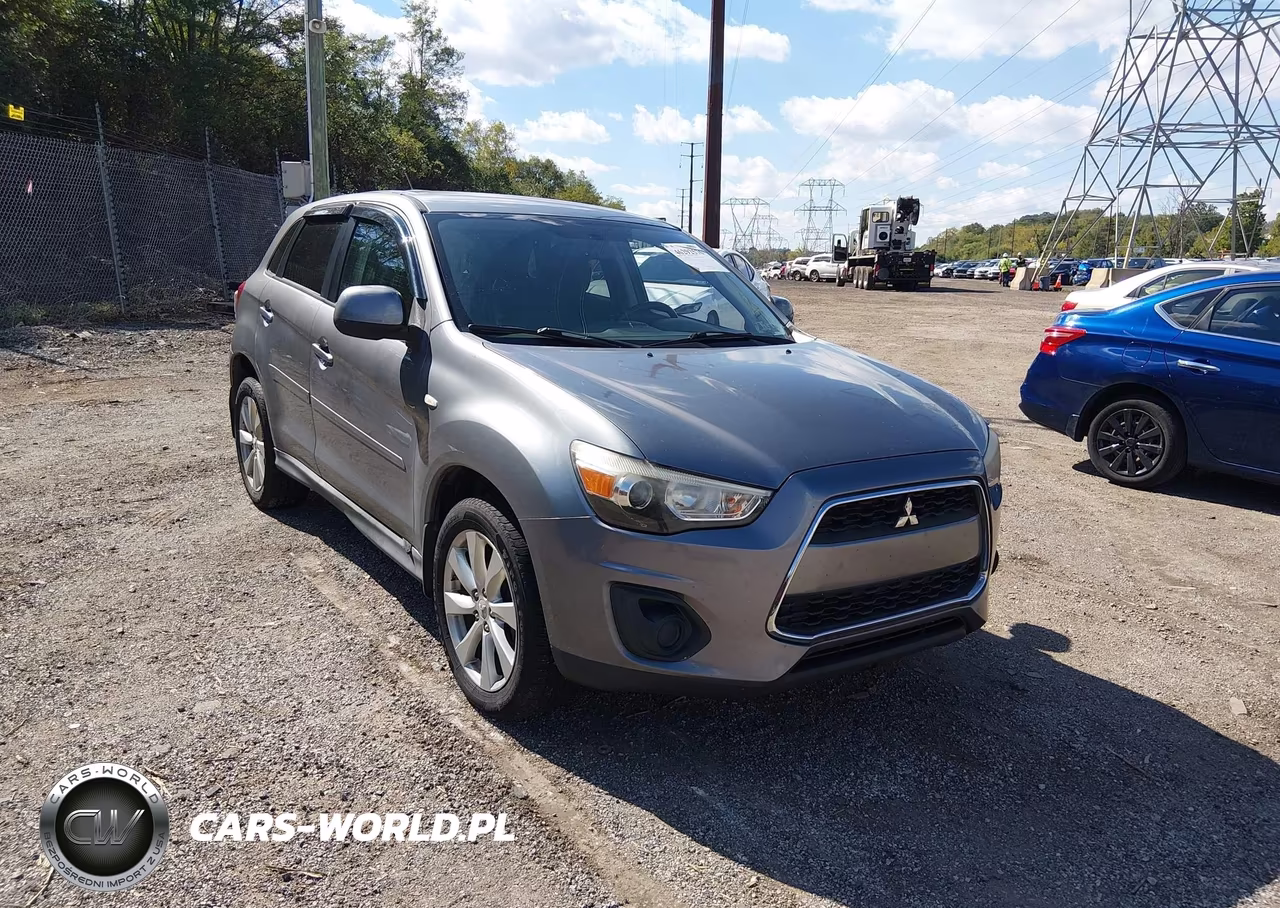 2014 Mitsubishi Outlander Sport Es VIN:4A4AP3AU0EE014289 - 1