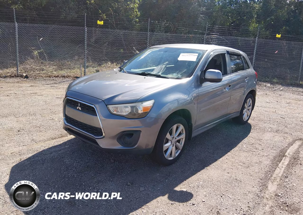 2014 Mitsubishi Outlander Sport Es VIN:4A4AP3AU0EE014289 - 2
