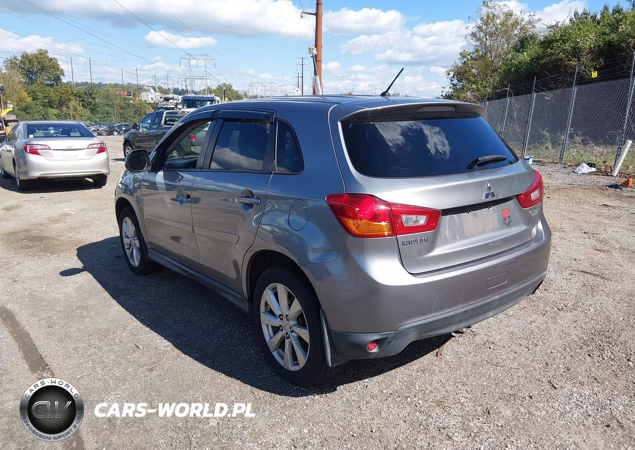 2014 Mitsubishi Outlander Sport Es VIN:4A4AP3AU0EE014289 - 3