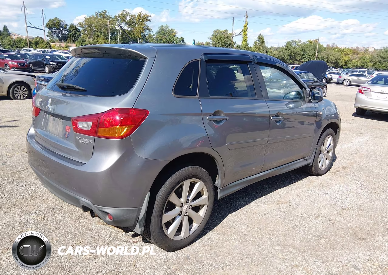 2014 Mitsubishi Outlander Sport Es VIN:4A4AP3AU0EE014289 - 4