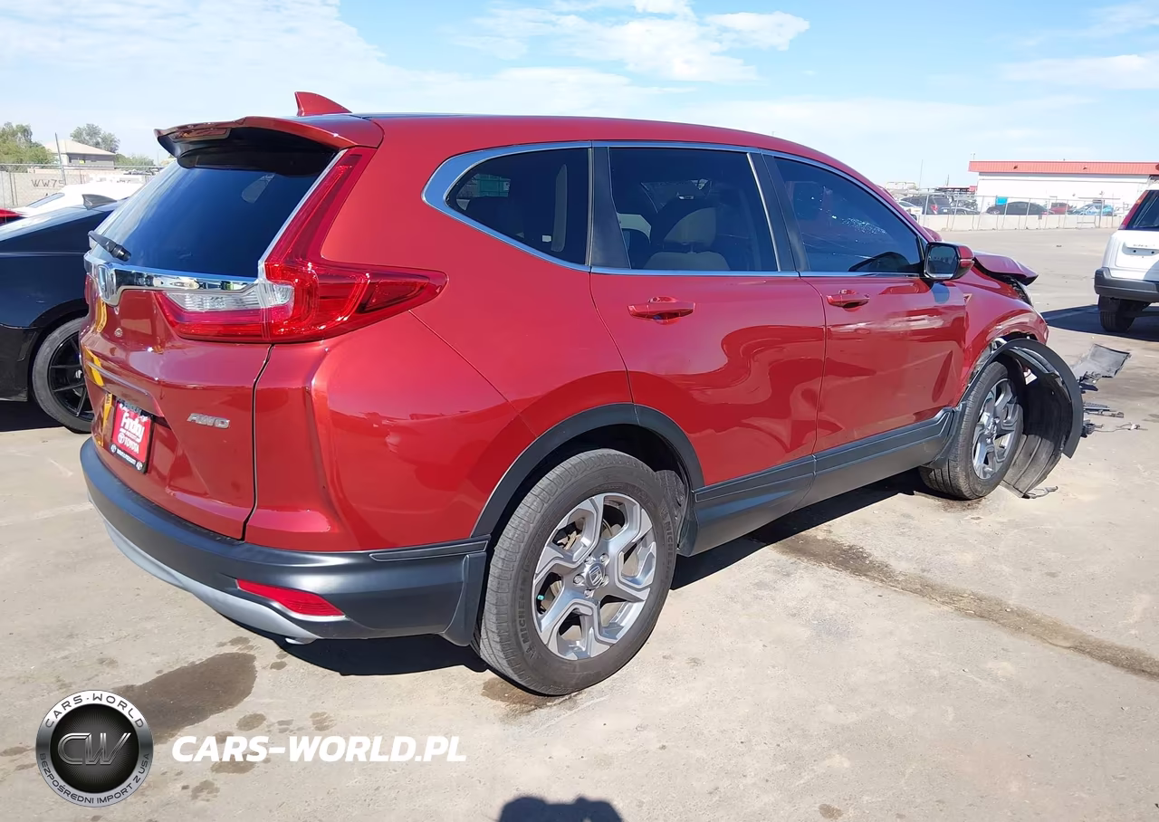 2018 Honda Cr-V Ex-L-Ex-L Navi VIN:2HKRW2H8XJH650373 - 4