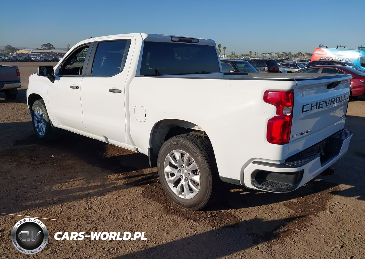 2022 Chevrolet Silverado 1500 Ltd 2Wd Short Bed Custom VIN:3GCPWBEK6NG147235 - 3