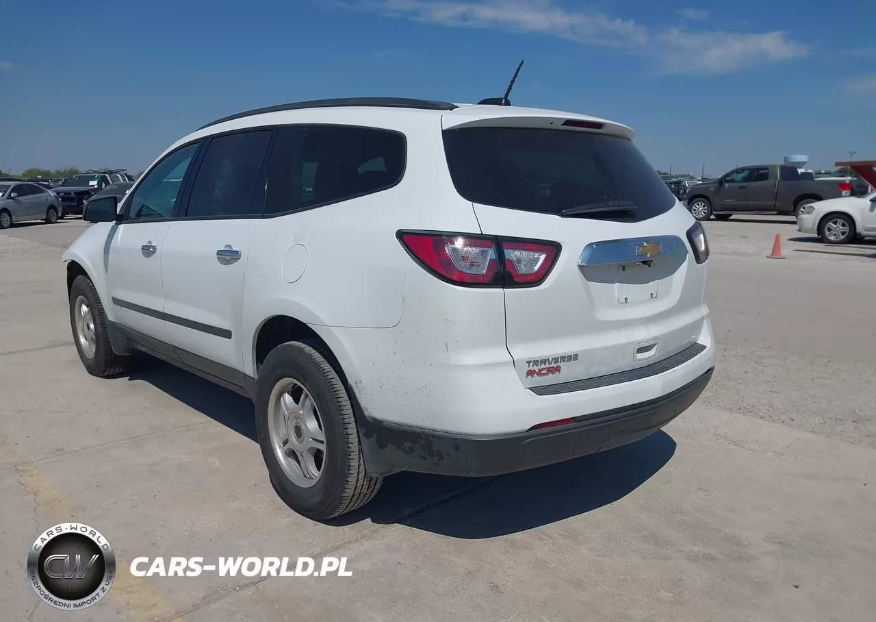 2017 Chevrolet Traverse Ls VIN:1GNKRFED0HJ263115 - 3