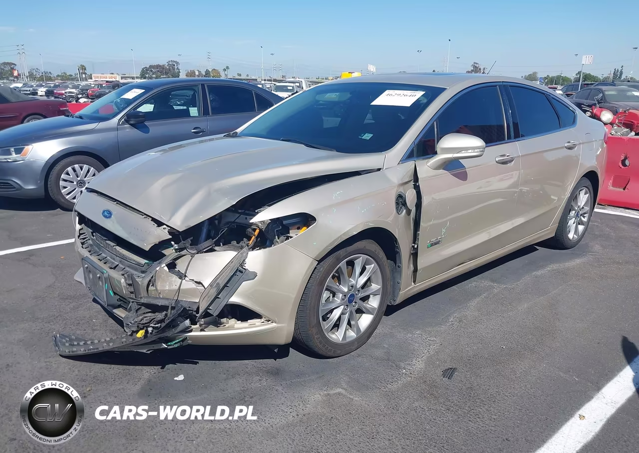 2018 Ford Fusion Energi Se Luxury VIN:3FA6P0PU6JR110895 - 2