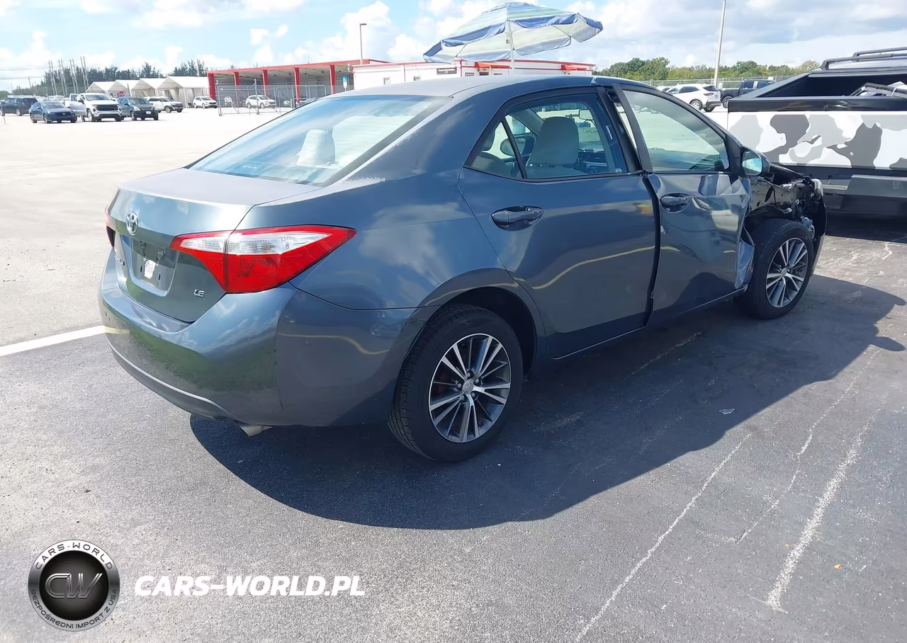 2016 Toyota Corolla Le Plus VIN:5YFBURHE4GP477726 - 4