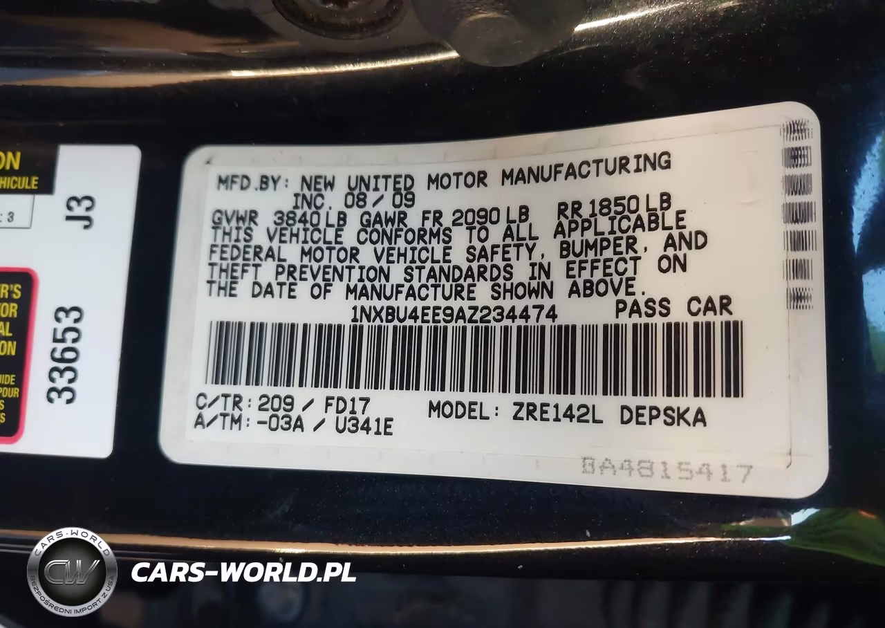 2010 Toyota Corolla S VIN:1NXBU4EE9AZ234474 - 12