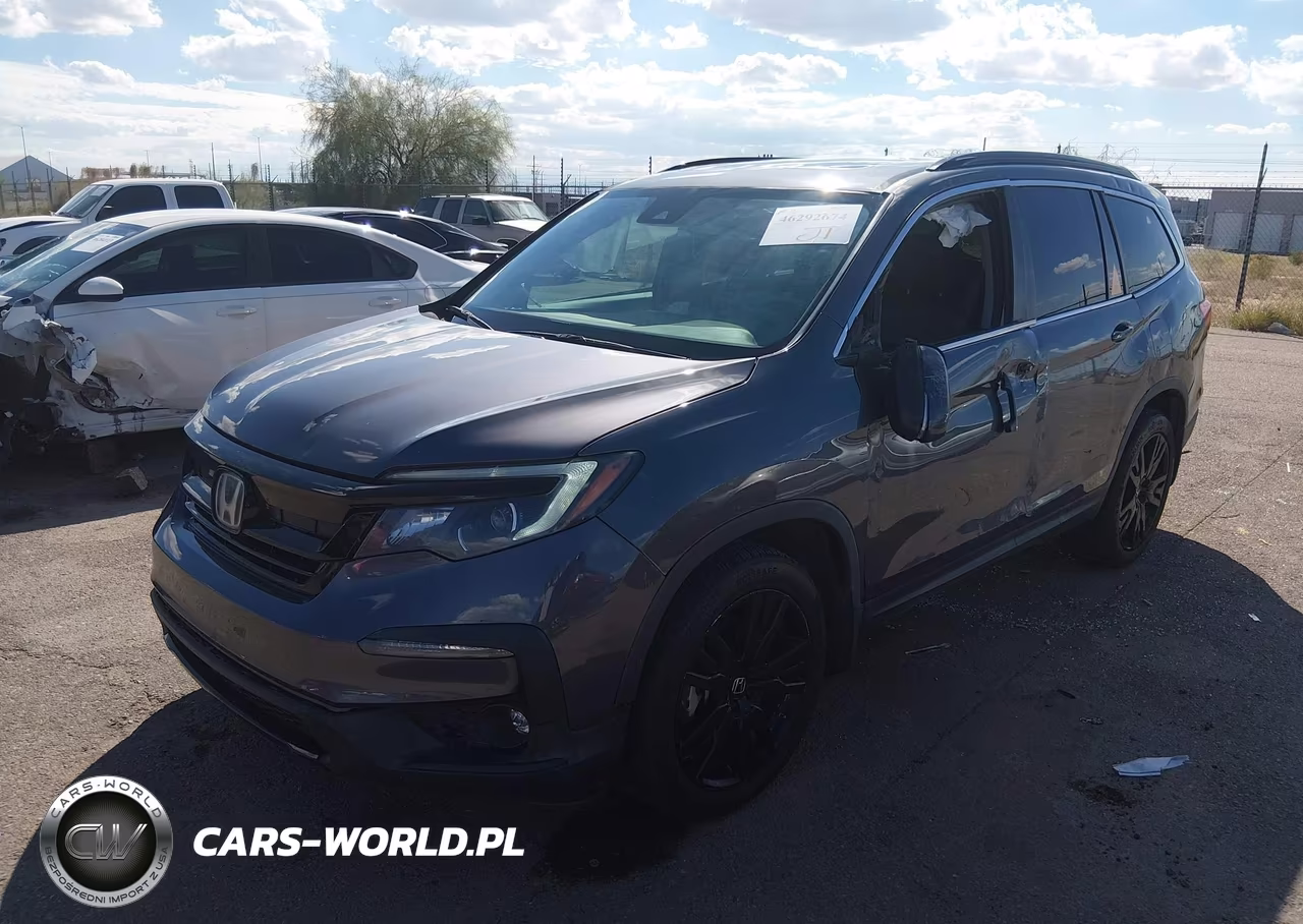 2021 Honda Pilot 2Wd Special Edition VIN:5FNYF5H21MB046075 - 2