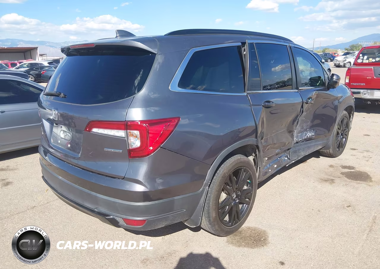 2021 Honda Pilot 2Wd Special Edition VIN:5FNYF5H21MB046075 - 4