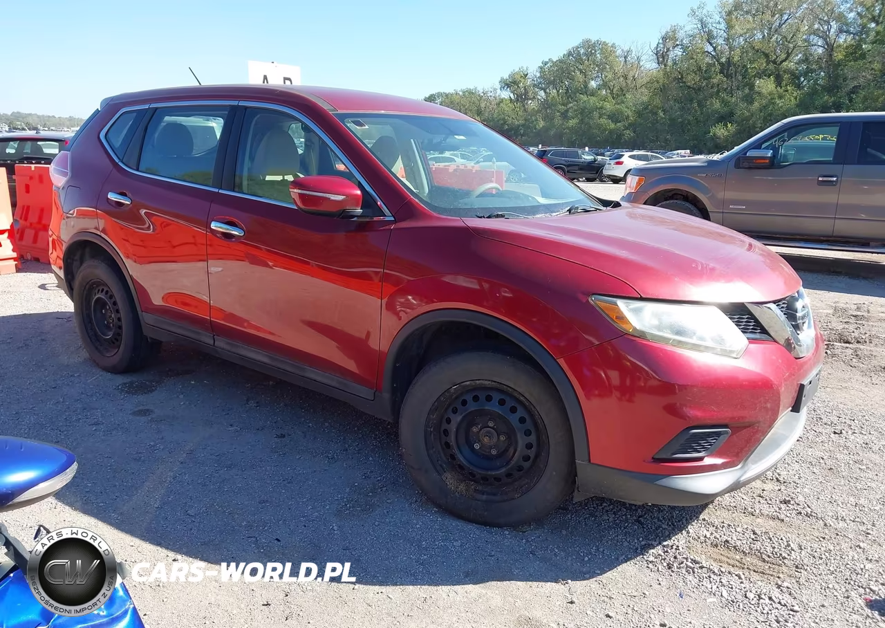 2015 Nissan Rogue S-Sl-Sv VIN:5N1AT2MV4FC851945 - 1