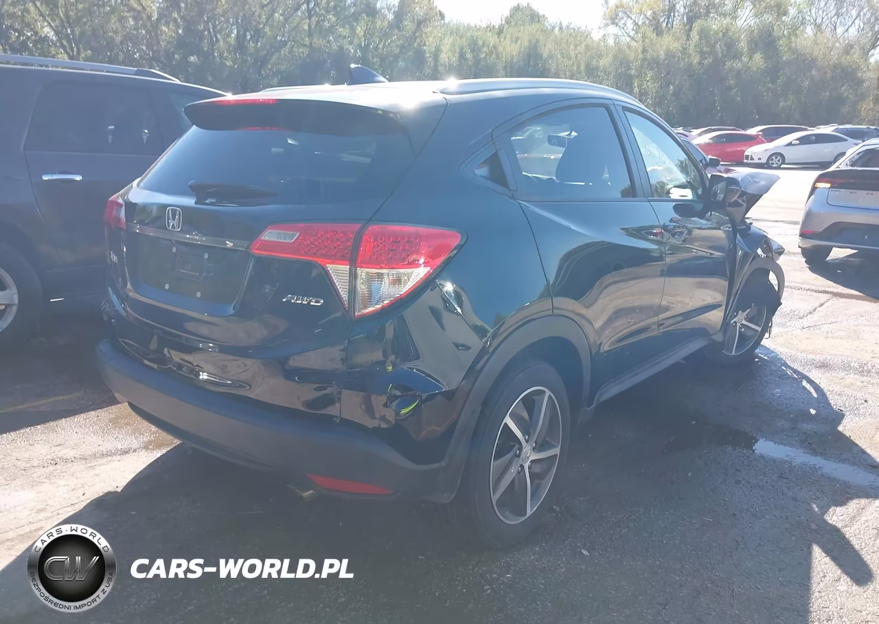 2021 Honda Hr-V Awd Ex VIN:3CZRU6H54MM712152 - 4